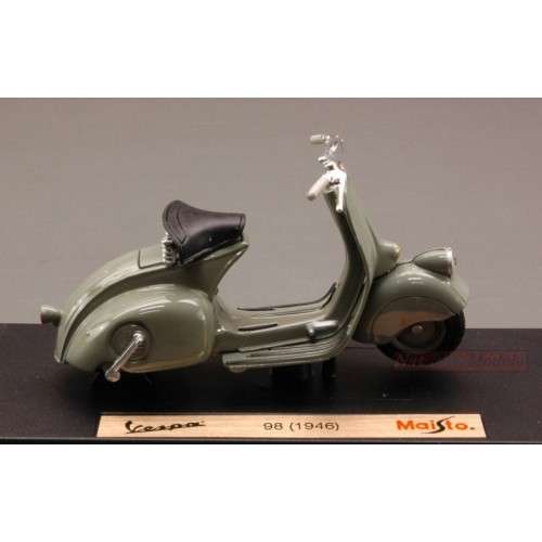 Vespa 98 (1946) Maisto 1:18, Die Cast, New in Box