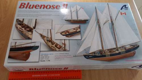 Latina 22453 Bluenose II Ship Model Kit, 22453, 1:75, tall schooners, New in box