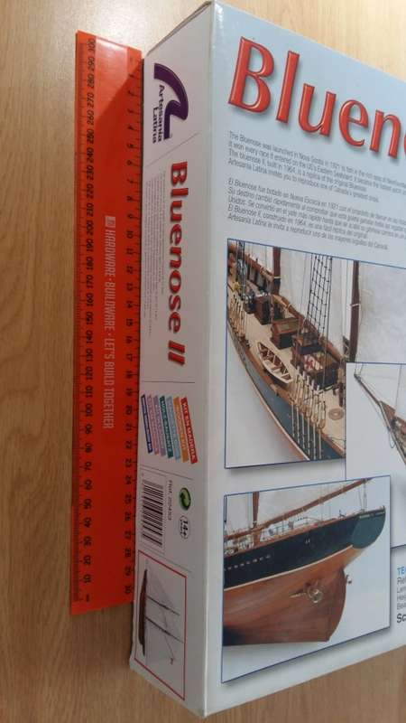 Latina 22453 Bluenose II Ship Model Kit, 22453, 1:75, tall schooners, New in box