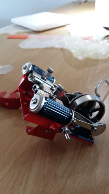 Wilesco marine steam engine Model D48