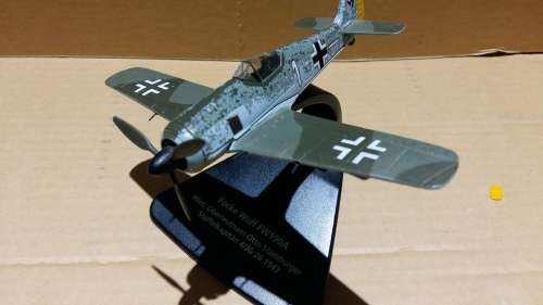 Fw190A Luftwaffe, Oberleutnant Otto "Stotto" Stammberger, 4./JG 26, 1943, Oxford Aviation Models AC0