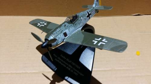 Fw190A Luftwaffe, Oberleutnant Otto "Stotto" Stammberger, 4./JG 26, 1943, Oxford Aviation Models AC0