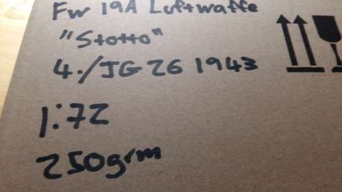 Fw190A Luftwaffe, Oberleutnant Otto "Stotto" Stammberger, 4./JG 26, 1943, Oxford Aviation Models AC0