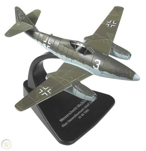 Oxford Aviation Messerschmitt WW2 Me262 German Luftwaffe JV44 Ace Adolf Galland