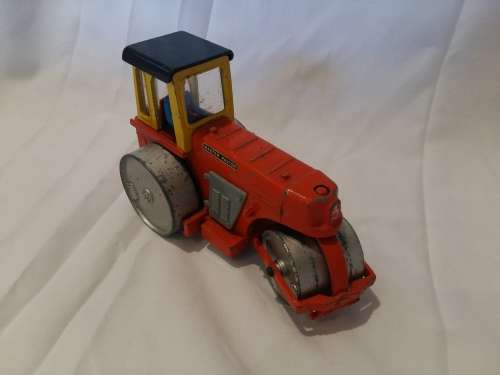 Vintage Dinky toy, #279 Aveling Barford Diesel Roller 1965 "Master Pavior" 1:38, Die Cast No Box,
