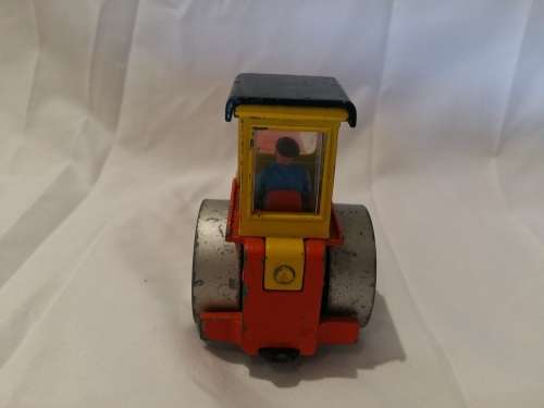 Vintage Dinky toy, #279 Aveling Barford Diesel Roller 1965 "Master Pavior" 1:38, Die Cast No Box,