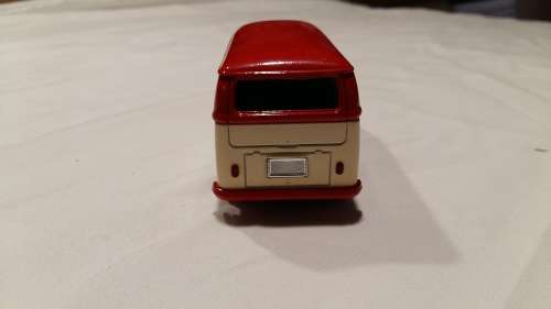 Coca-Cola 1966 VW Combi Bus, Solido Advertising, Die-Cast Touring Bus 1:43, No Box