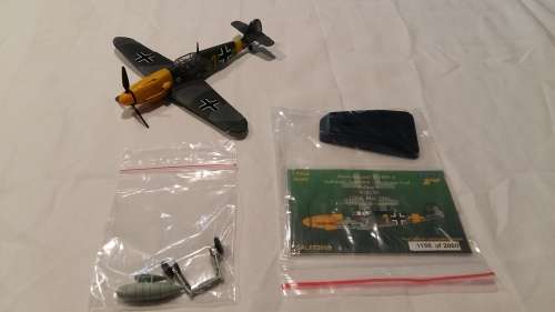 Messerschmitt bf 109F-4 Luftwaffe, GALFT3005 1942, 1:72, Gemini Aces, Die Cast, No Original Box