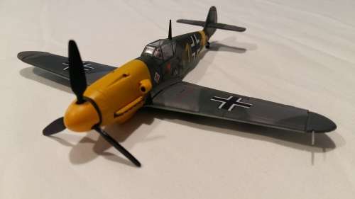 Messerschmitt bf 109F-4 Luftwaffe, GALFT3005 1942, 1:72, Gemini Aces, Die Cast, No Original Box