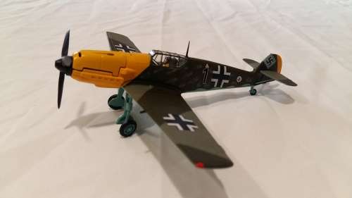 Messerschmitt BF 109E Ace Oberlutant Herbert Ihlefeld, 1:72, Corgi, Die Cast, No Original Box,