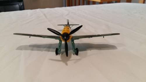 Messerschmitt BF 109E Ace Oberlutant Herbert Ihlefeld, 1:72, Corgi, Die Cast, No Original Box,