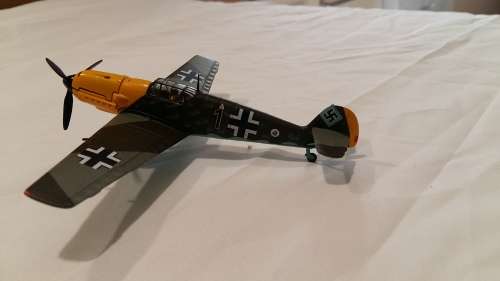 Messerschmitt BF 109E Ace Oberlutant Herbert Ihlefeld, 1:72, Corgi, Die Cast, No Original Box,