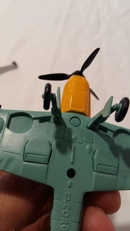 Messerschmitt BF 109E Ace Oberlutant Herbert Ihlefeld, 1:72, Corgi, Die Cast, No Original Box,