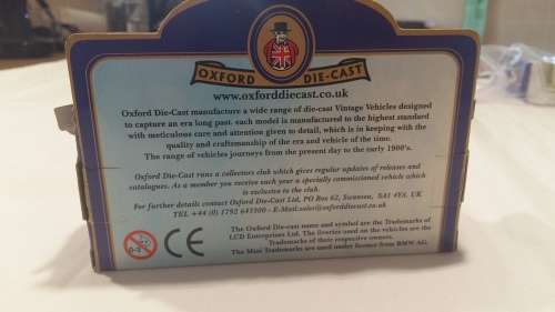 Morris Minor, Hewertson Tobacconists, Oxford, 1:43 Die Cast, Box Slightly worn, No Card