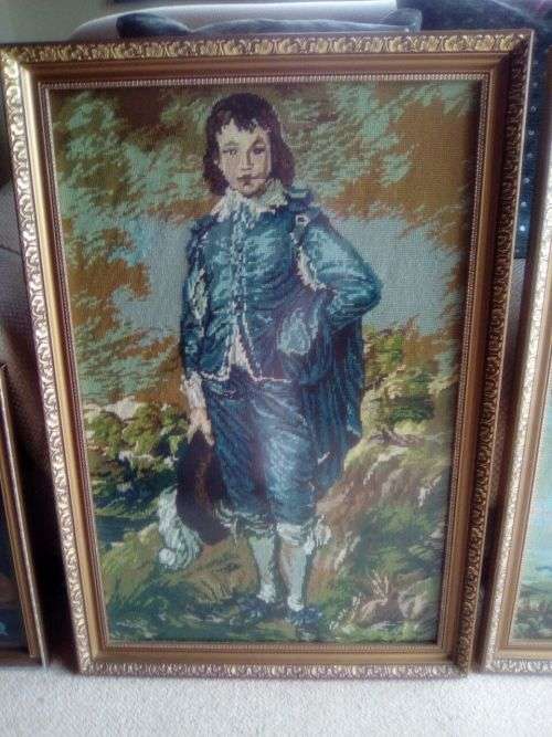 Beautiful Embroidery - Blue Boy!