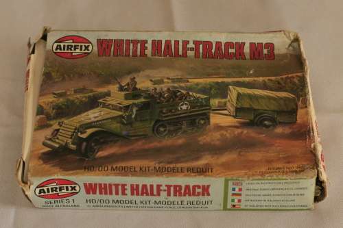 Airfix White Half-Track M3 H0/00 Model Kit