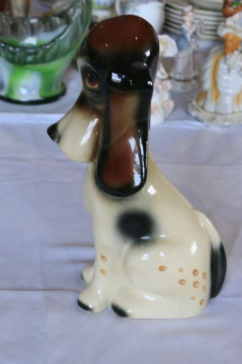 Large Dutch Ceramic Dog - Jema Holland 919