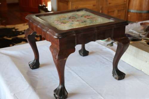 Antique Imbuia Coffee Table