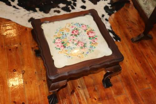 Antique Imbuia Coffee Table