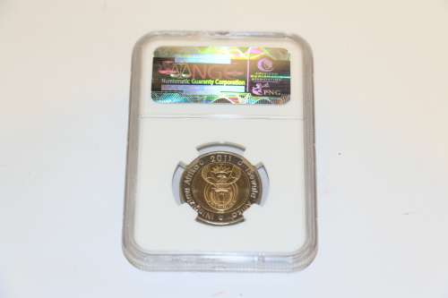 2011 RSA 5 Rand 90th Anniversary NGC MS66 x 1