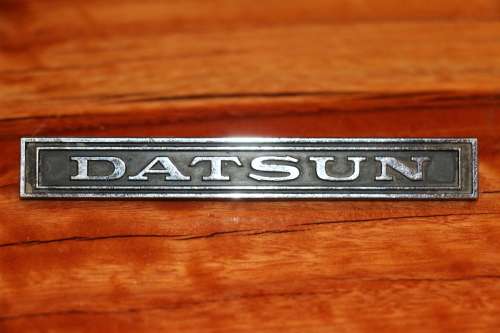 Datsun Car Badge