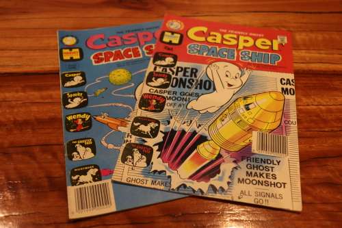 Casper - Spaceship - Harvey Comics
