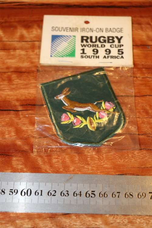 1995 RWC Souvenir Iron-on Badge