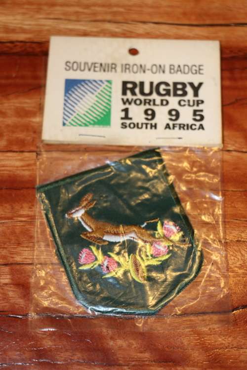 1995 RWC Souvenir Iron-on Badge