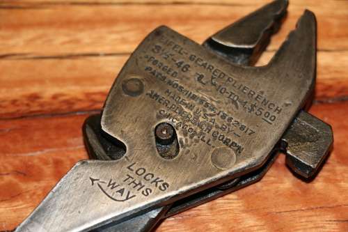 Vintage Eifel-Geared Plierench - USA Amer Plierench Corp