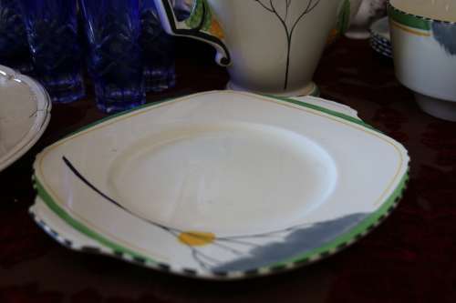 Vintage Art Deco "Zenith" Burleigh Ware Tea Set - c.1930's