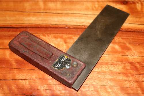 Vintage 6" Set Square - Stanley