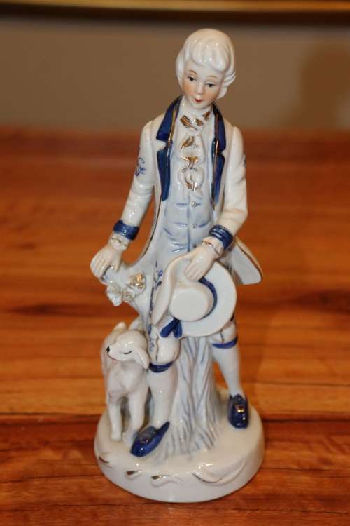 Vintage Capodimonte Italian Porcelain Figurines