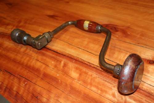 Vintage Hand Brace Drill - Solingen - Germany