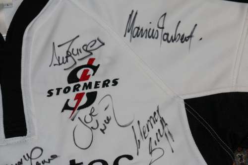 Stormers Signed Rugby Jersey