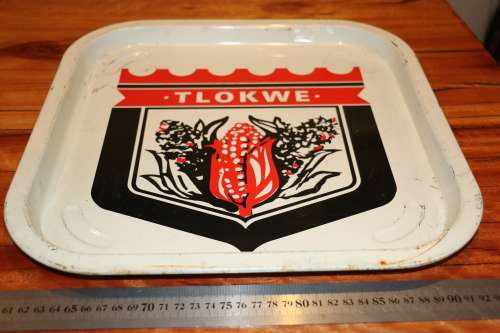 Vintage "Tlokwe" Beer Tray
