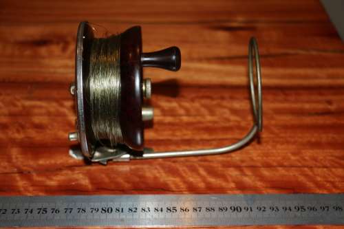 Vintage Charles Alvey & Sons Fishing Reel