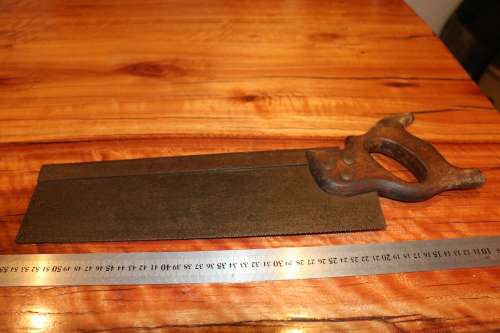 Vintage Back Saw