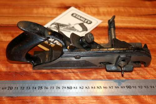 Vintage Stanley No.78 Rabbet Plane (US PAT 6-7-10)