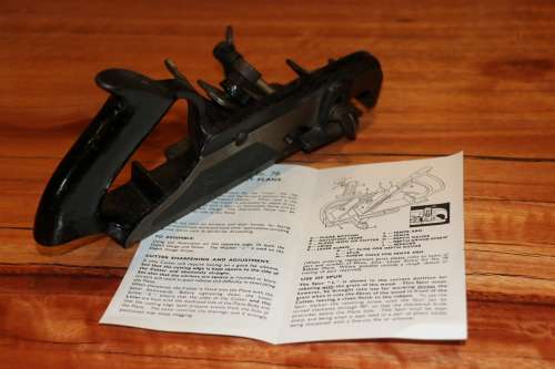 Vintage Stanley No.78 Rabbet Plane (US PAT 6-7-10)