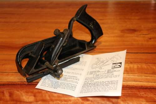 Vintage Stanley No.78 Rabbet Plane (US PAT 6-7-10)