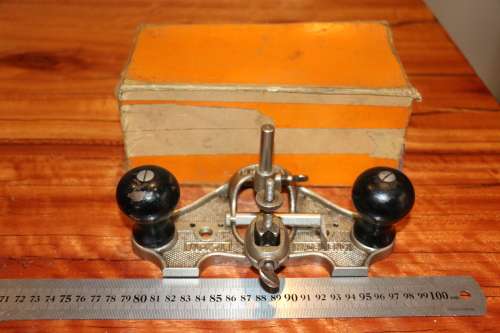 Vintage Stanley No.71 Router Plane in Box