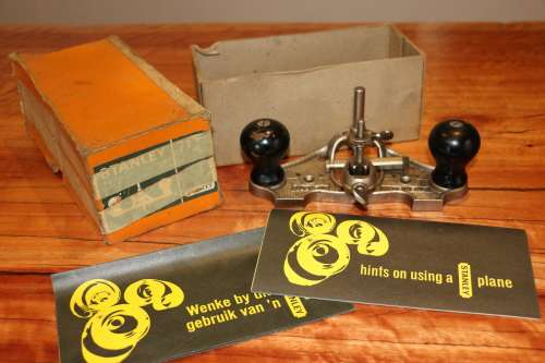 Vintage Stanley No.71 Router Plane in Box