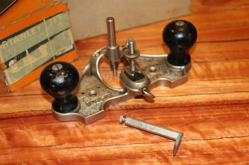 Vintage Stanley No.71 Router Plane in Box