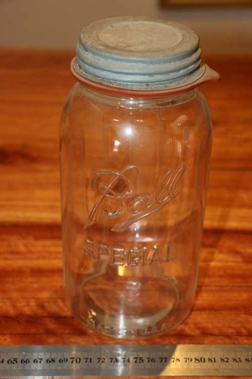 Vintage Ball Special Jar