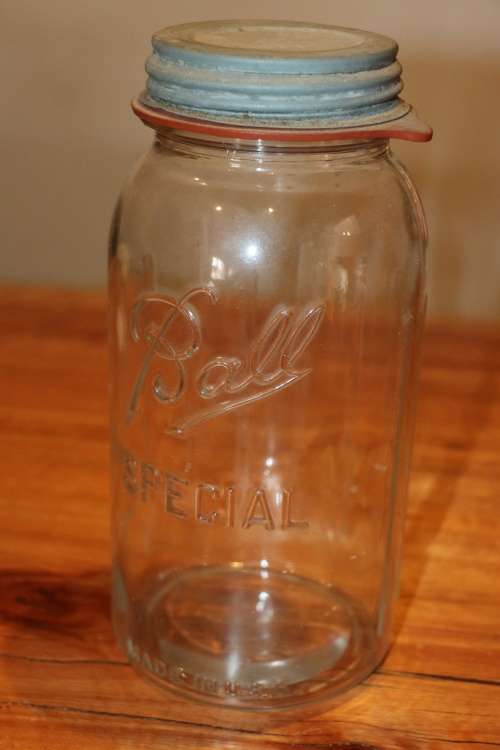 Vintage Ball Special Jar