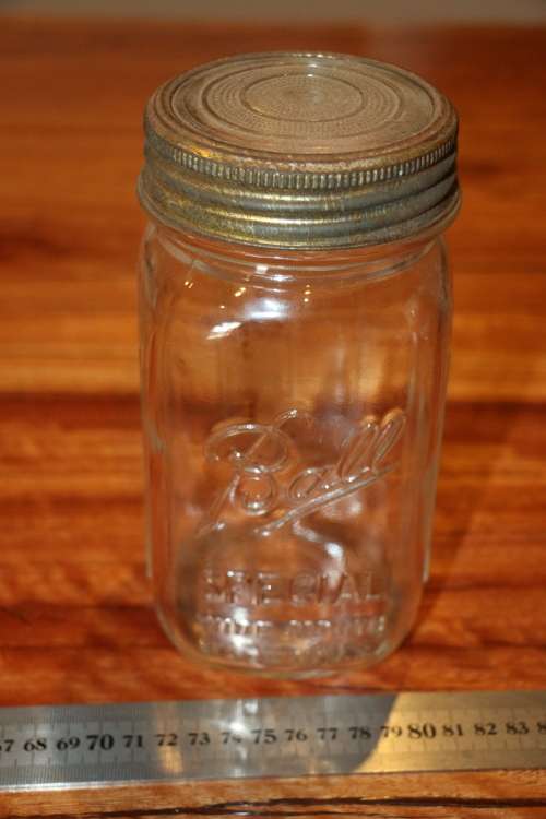 Vintage Ball Special Wide Mouth Jar