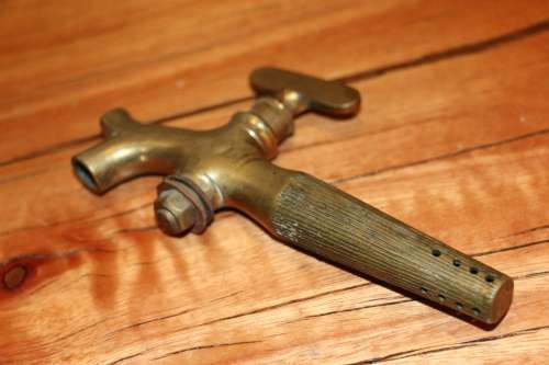 Vintage Brass Barrel / Vat Tap