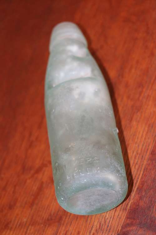 Vintage Algoa Bay Co. Syphon Manufactory, Codd Bottle with Marble