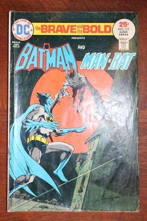 DC Batman and Man-Bat, Vol. 21, No.119, Jun 75