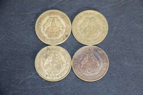 1961 - 1964 1/2 Half Cent - Republic of South Africa (First Decimal)